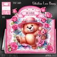Valentine Love Bears Card Kit-8