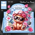 Valentine Love Bears Blue Series Kit-2