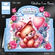 Valentine Love Bears Blue Series Kit-3