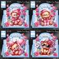 Valentine Love Bears Blue Series BUNDLE