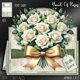 Heart Of Roses Tent Card Kit-4