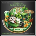 St.Paddys Day Dog Shoe Rocker Card-4