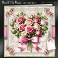 Heart Of Roses Card Front Kit-6