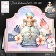 Floral Perfume Bottle Tent Card-3