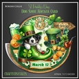 St.Paddys Day Dog Shoe Rocker Card-5