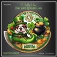 St.Paddys Day Dog Shoe Rocker Card-6
