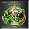 St.Paddys Day Dog Shoe Rocker Card-7