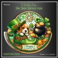 St.Paddys Day Dog Shoe Rocker Card-10