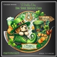 St.Paddys Day Dog Shoe Rocker Card-11