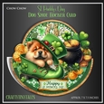 St.Paddys Day Dog Shoe Rocker Card-12