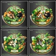 St.Paddys Day Dog Shoe Rocker Card BUNDLE-3