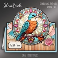 Glass Birds Tent Card Kit