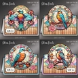 Glass Birds Tent Card Bumper Kit
