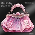 Glam Handbag * Purse Tent Card #2