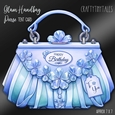 Glam Handbag * Purse Tent Card-3
