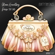 Glam Handbag * Purse Tent Card-4