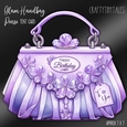 Glam Handbag * Purse Tent Card-5