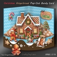 Christmas Gingerbread Pop-Out Bendy Card-2