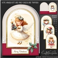 Cute Angels Cut and Fold Cards and Toppers-3