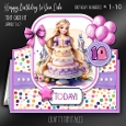 Happy Birthday to You Cake Tent Card-3