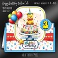 Happy Birthday to You Cake Tent Card-5