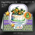 Happy Birthday to You Cake Tent Card-7