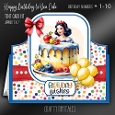 Happy Birthday to You Cake Tent Card-9