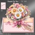 Flowers For You Tent Card Mini Kit-4