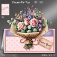 Flowers For You Tent Card Mini Kit-5