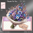 Flowers For You Tent Card Mini Kit-6