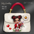 Girly Handbag Tent Card Kit-6
