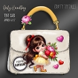 Girly Handbag Tent Card Kit-7