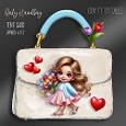 Girly Handbag Tent Card Kit-8