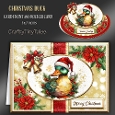 Christmas Duck Card Front and Rocker Card-1