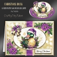 Christmas Duck Card Front and Rocker Card-4