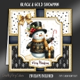 Black & Gold Snowman-7