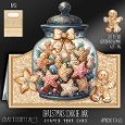 Christmas Cookie Jar Tent Card-2