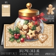 Christmas Cookie Jar Tent Card-3