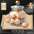 Christmas Cookie Jar Tent Card-7
