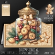 Christmas Cookie Jar Tent Card-8