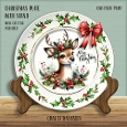 Christmas Plate With Stand Kit-2
