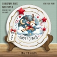 Christmas Plate With Stand Kit-7