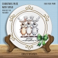 Christmas Plate With Stand Kit-10