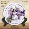 Christmas Plate With Stand Kit-13