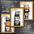Its Cats Christmas Cards Kit-1