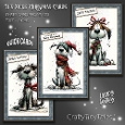 Its Dogs Christmas Cards Kit-2