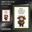 Christmas Highland Cow Card Fronts-Kit-4