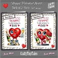Happy Valentine Hearts Card Fronts-Kit-2