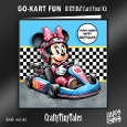 GO-KART-FUN Birthday Cardfront K-2