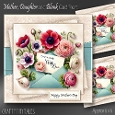 Mother,Daughter and Blank Card Front Kit-1